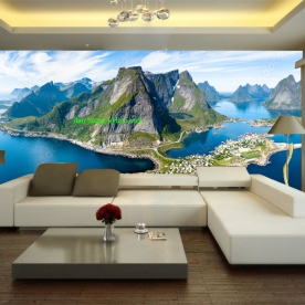 Tranh dán tường phong cảnh biển n2004-18