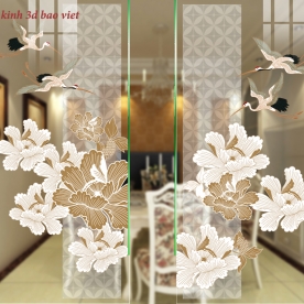 Decal dán kính cao cấp 3d trong suốt se207