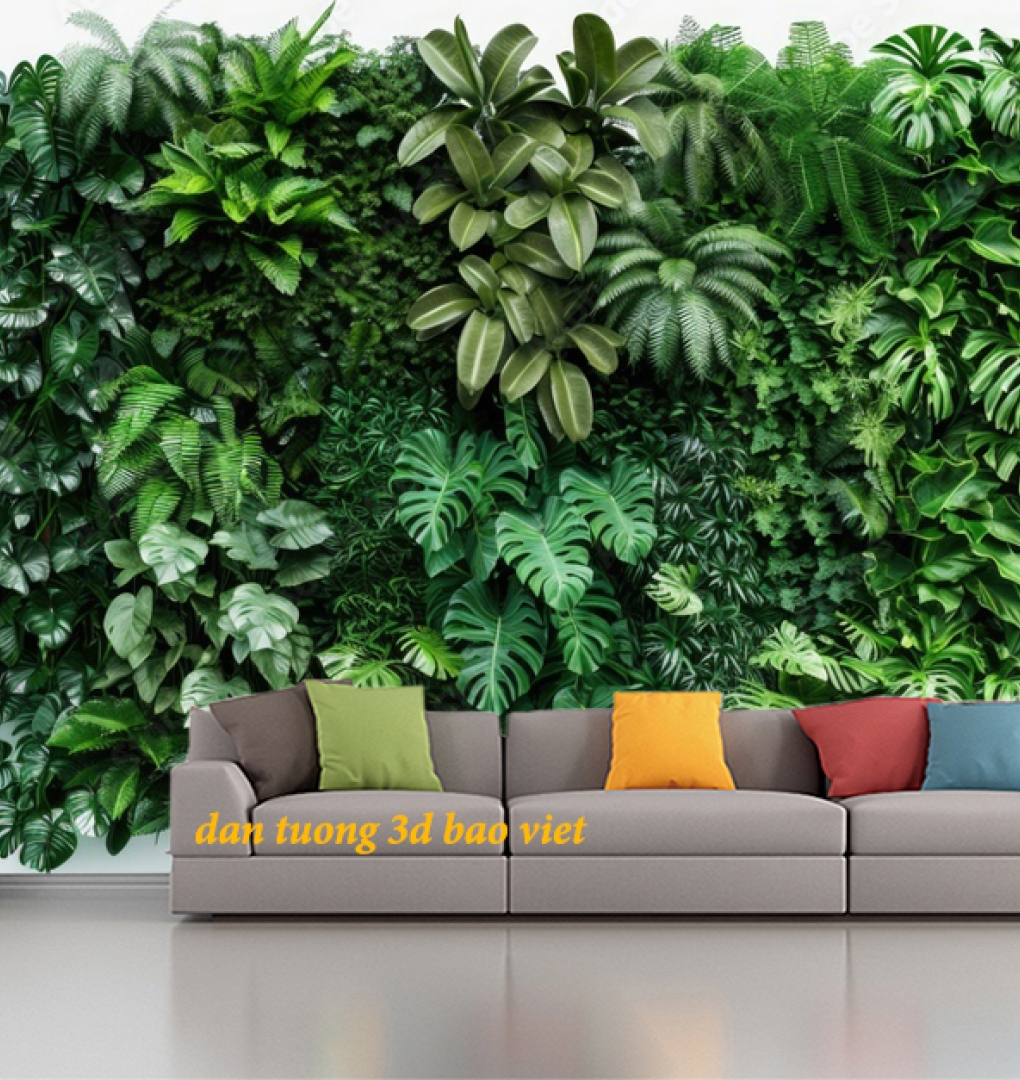 Giấy dán tường lá cây n2026-94