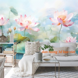 Giấy dán tường phòng khách s2026-110