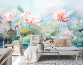 Giấy dán tường phòng khách s2026-110