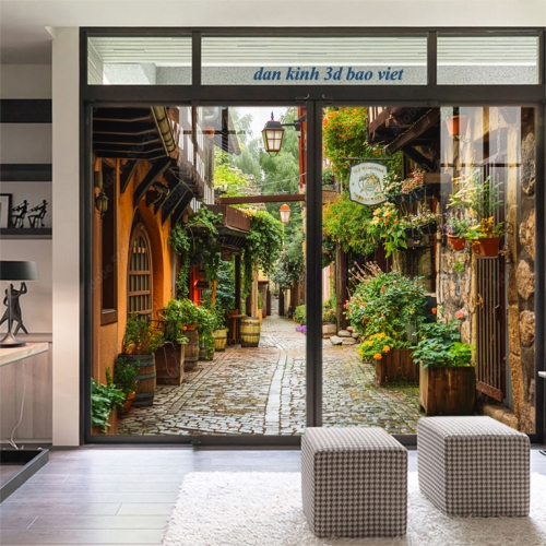 Tranh dán kính 3d 2 mặt s2026-70