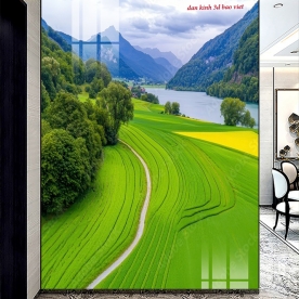 Tranh dán kính 3d 2 mặt s2026-98