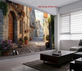 Tranh dán tường cảnh thành phố n2026-109