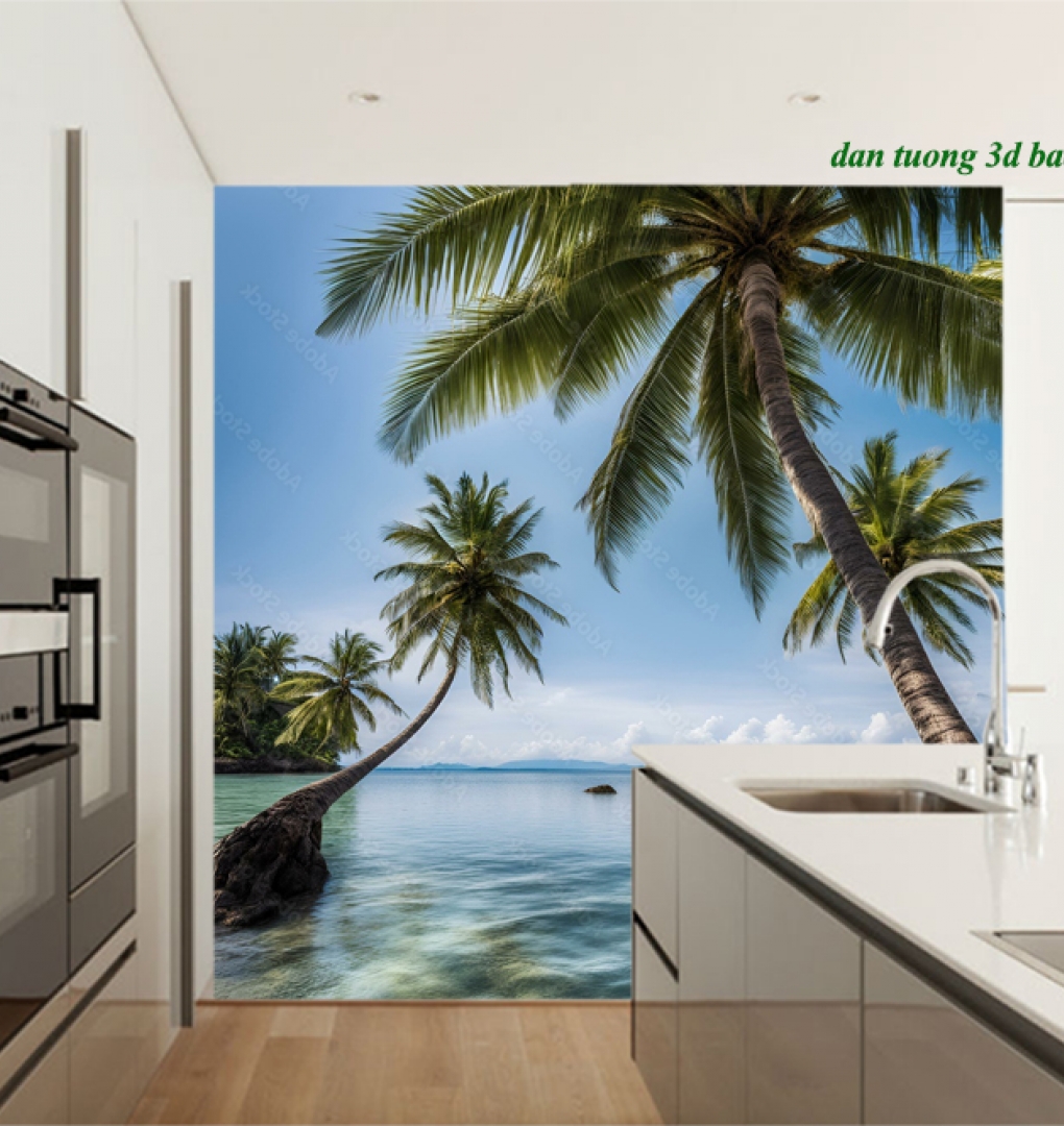 Tranh dán tường phong cảnh biển sm2026-64