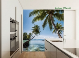 Tranh dán tường phong cảnh biển sm2026-64