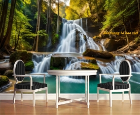 Tranh dán tường phong cảnh thác nước n2026-95