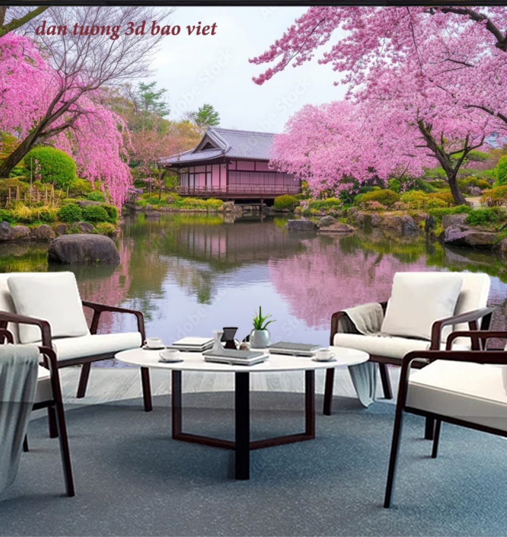 Tranh dán tường phong cảnh thiên nhiên n2026-99m