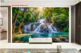 Tranh dán tường thác nước n2026-100