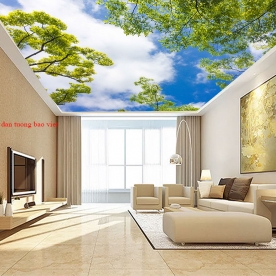 Wallpaper living room ceiling stickers c210