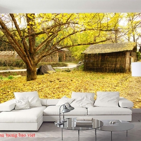 Wallpaper for natural scenery tr358