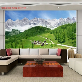 Wallpaper mountain river m106