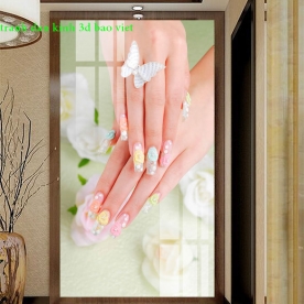 2 sided 3d glass stickers for nail salon 001
