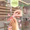 High quality 3d glass decal for nail spa salon se123