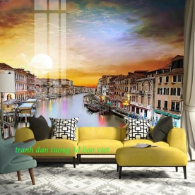 Wallpaper living room landscape n2003-78