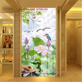 3d double-sided glass painting n2003-22