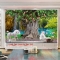 3d wall paintings for worship room n2003-41