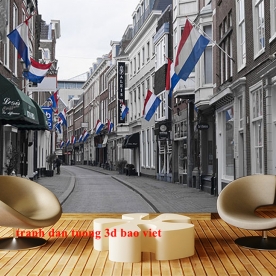 3d city scene murals n2003-54