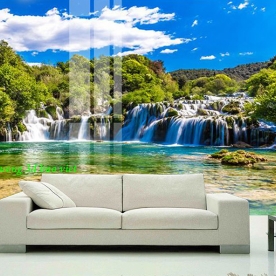 Beautiful waterfall wall paintings n2003-91