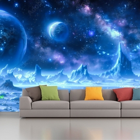 Tranh dán tường 3d galaxy n2004-90