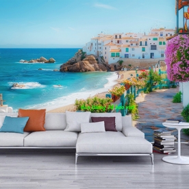 Giấy dán tường phòng khách n2005-100