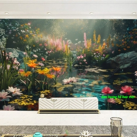 Giấy dán tường phòng khách n2005-225