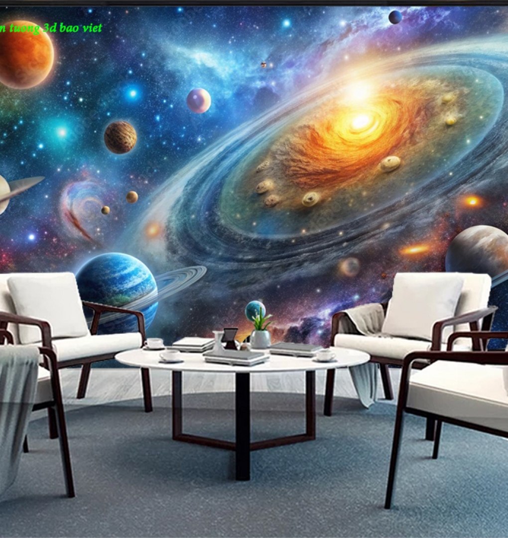 Tranh dán tường 3d galaxy n2005-84
