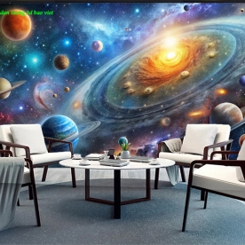 Tranh dán tường 3d galaxy n2005-84