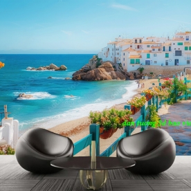 Tranh dán tường phong cảnh biển n2005-100