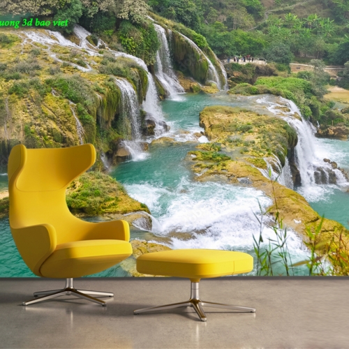 Tranh dán tường thác nước n2005-96