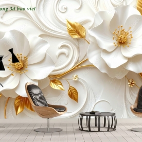 Giấy dán tường 3d giả ngọc m2026-145