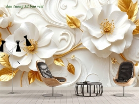 Giấy dán tường 3d giả ngọc m2026-145