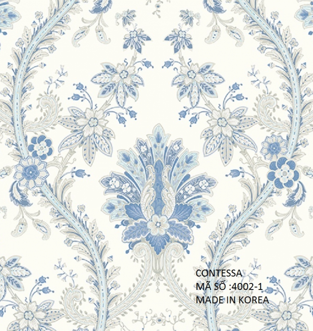 Giấy dán tường hàn quốc contessa JCD4002-1