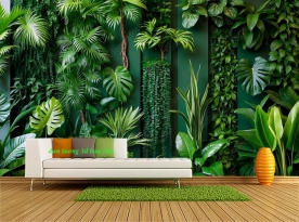 Giấy dán tường lá cây n2026-129