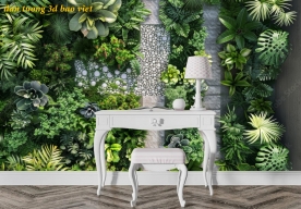 Giấy dán tường lá cây n2026-138