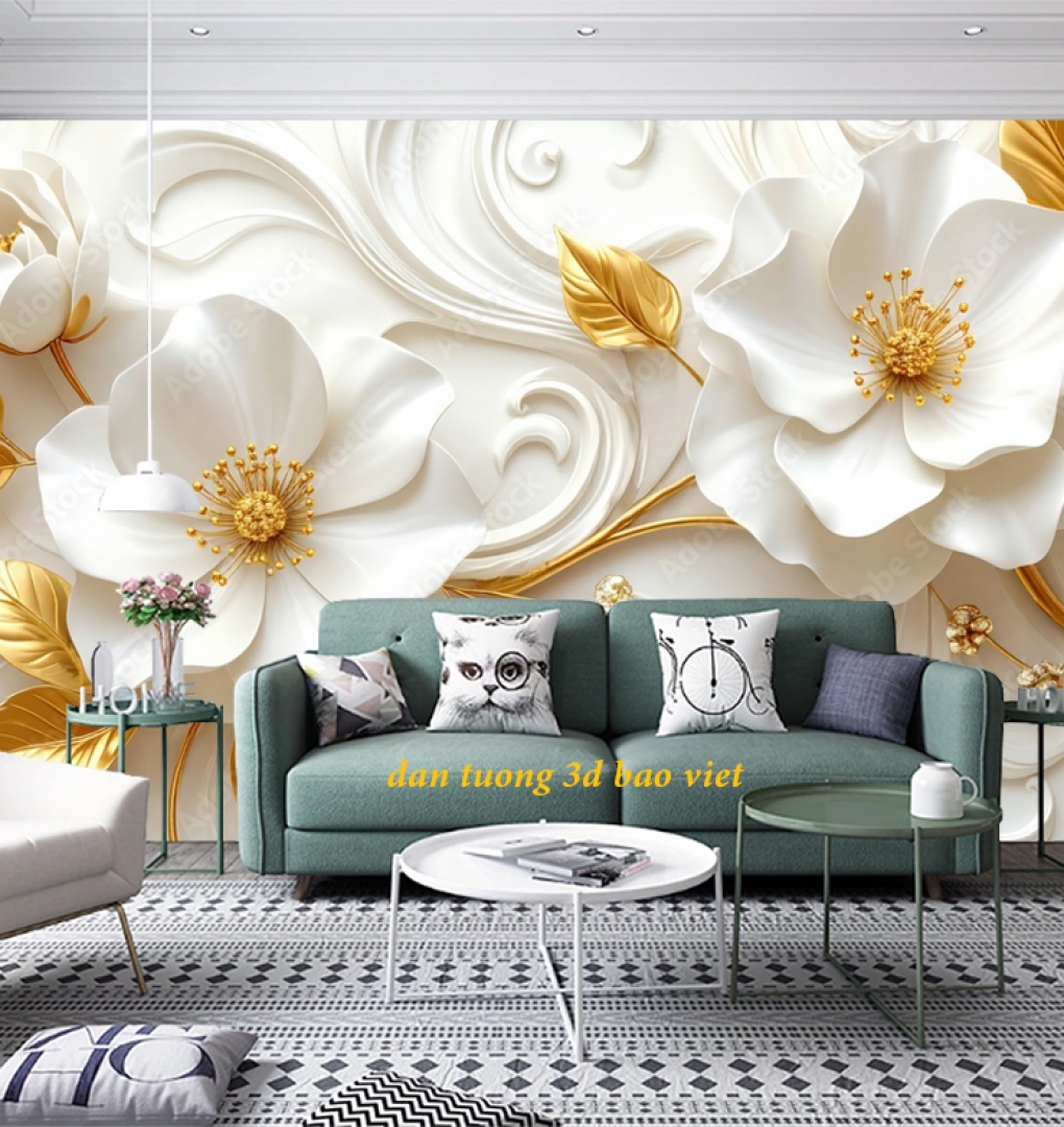 Giấy dán tường phòng khách đẹp n2026-145