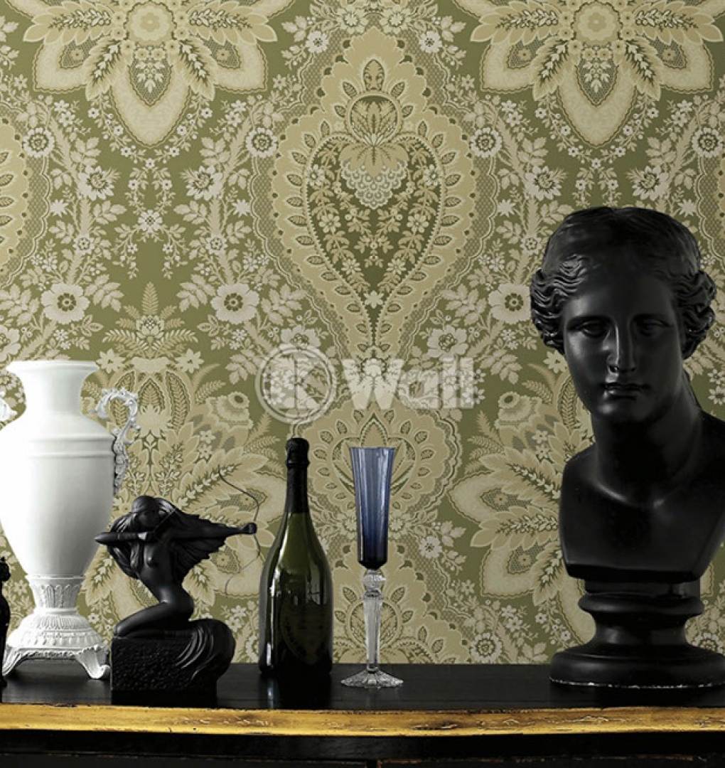 Giấy dán tường phòng khách hoa văn cổ điển JCD4011-4