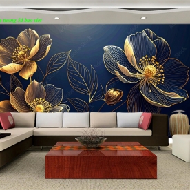 Giấy dán tường phòng khách n2026-158