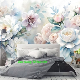 Giấy dán tường phòng ngủ 3d-157