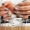Tranh dán tường 3d cho tiệm nail n2026-118