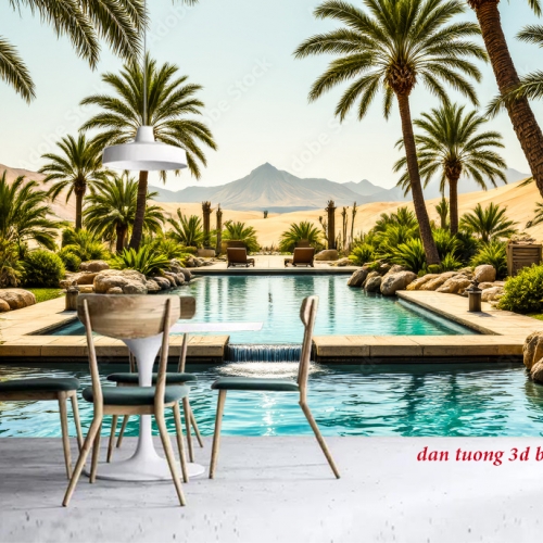 Tranh dán tường phong cảnh biển n2026-142