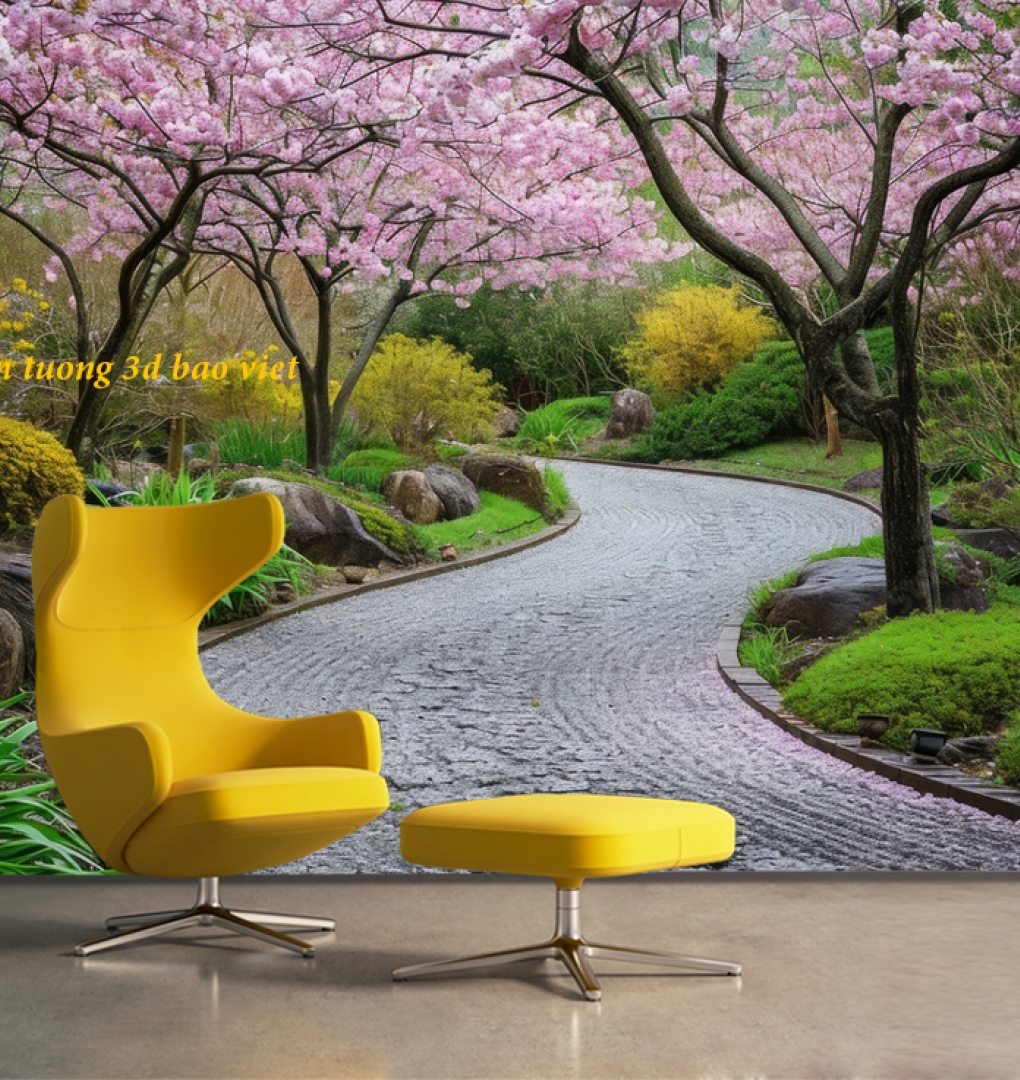 Tranh dán tường phong cảnh thiên nhiên n2026-143