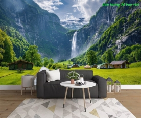 Tranh dán tường sông núi n2026-123