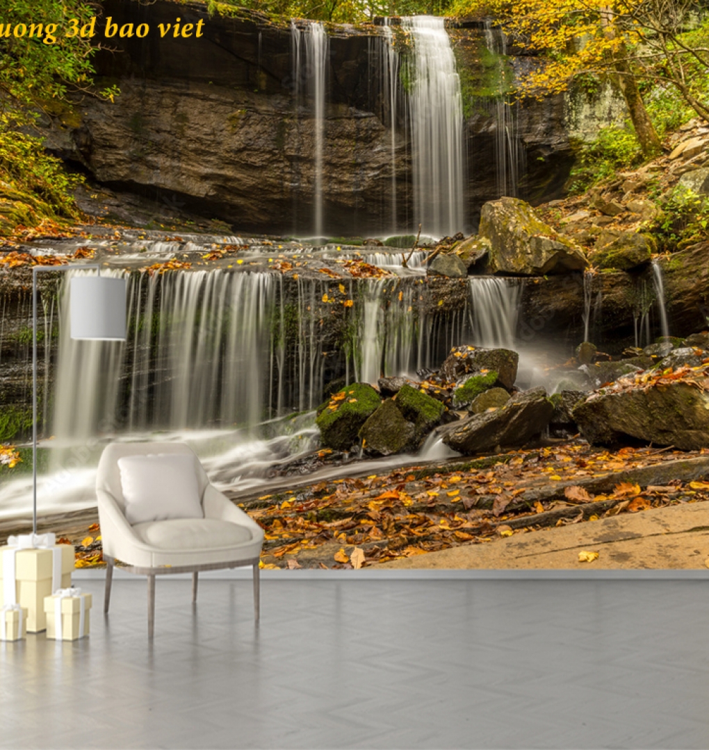 Tranh dán tường thác nước n2026-141