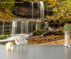 Tranh dán tường thác nước n2026-141