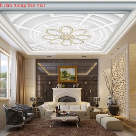 Wallpaper for living room ceiling c212
