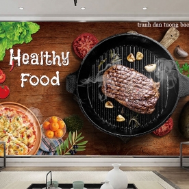 Wallpaper for the restaurant fm537