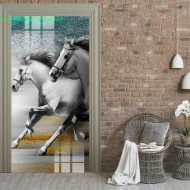 3d double-sided glass painting k476