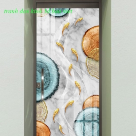 3d 2D glass stickers k477