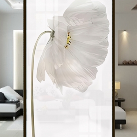 Beautiful 2 sided 3d glass stickers k460